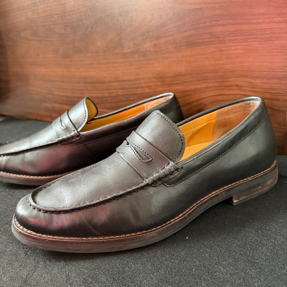 Sperry Loafers Black Men’s Size 9.5 Gold Cup